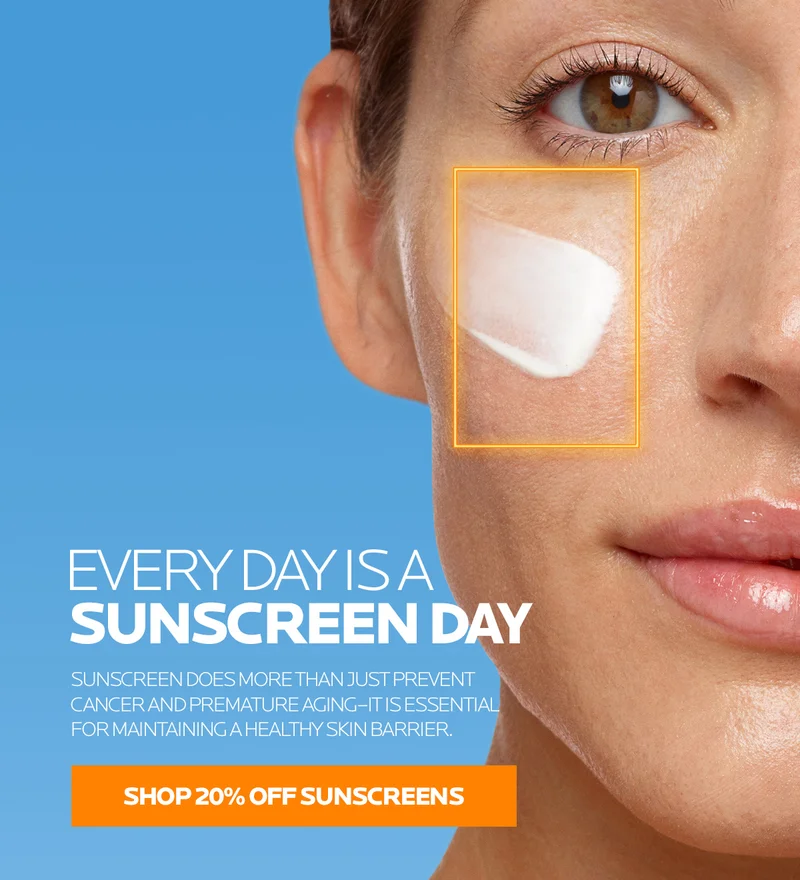 Protect your skin with 20% off sunscreens