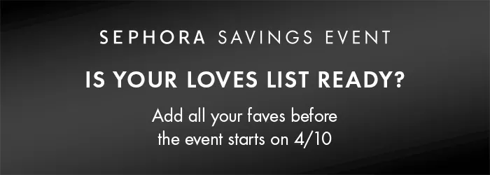 Is Your Loves List Ready?