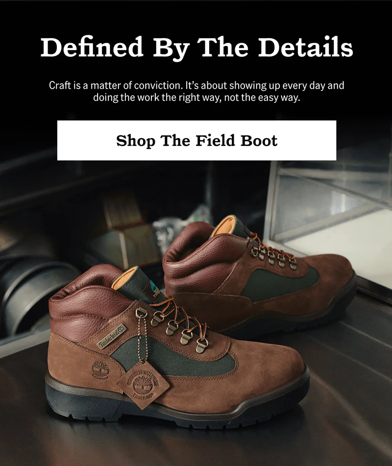 Defined By The Details. Shop The Field Boot.