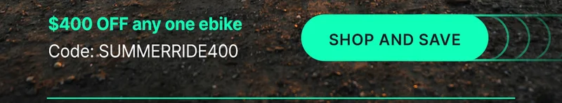 $400 off any one ebike
