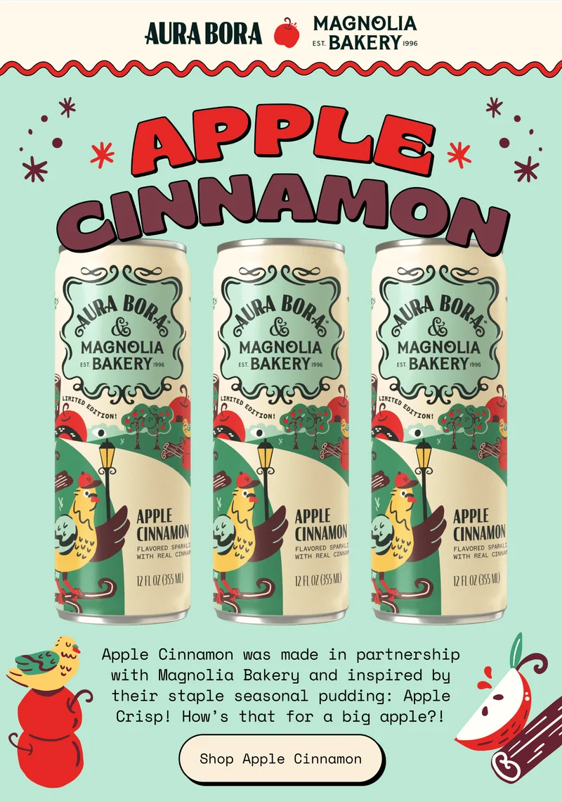 aura bora apple cinnamon