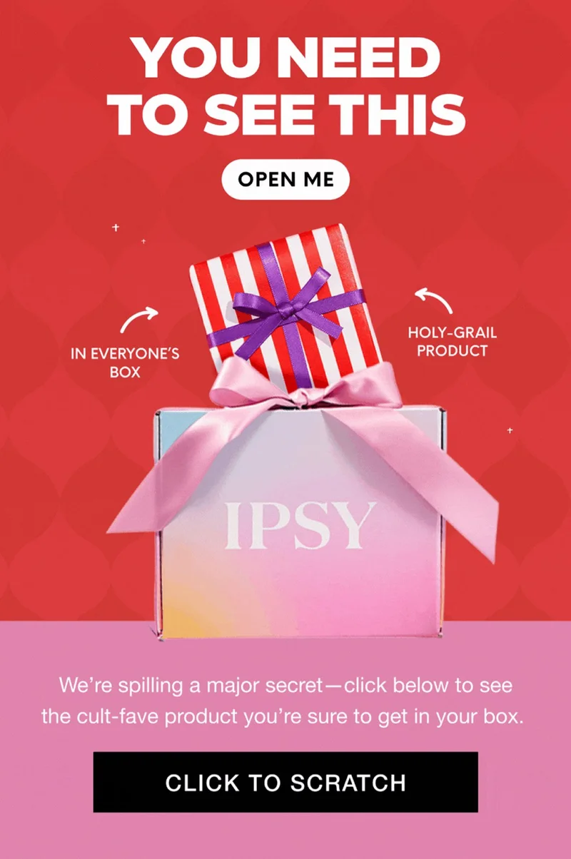 YOU NEED TO SEE THIS - OPEN ME. We’re spilling a major secret—click below to see the cult-fave product you’re sure to get in your box. CLICK TO REVEAL