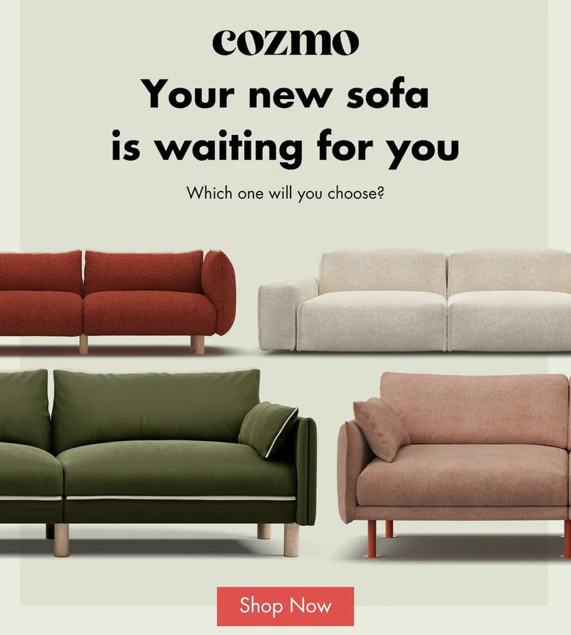 Your new sofa is waiting for you