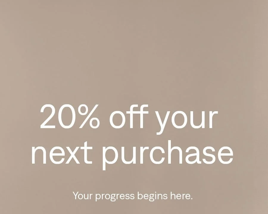 20% off your next purchase