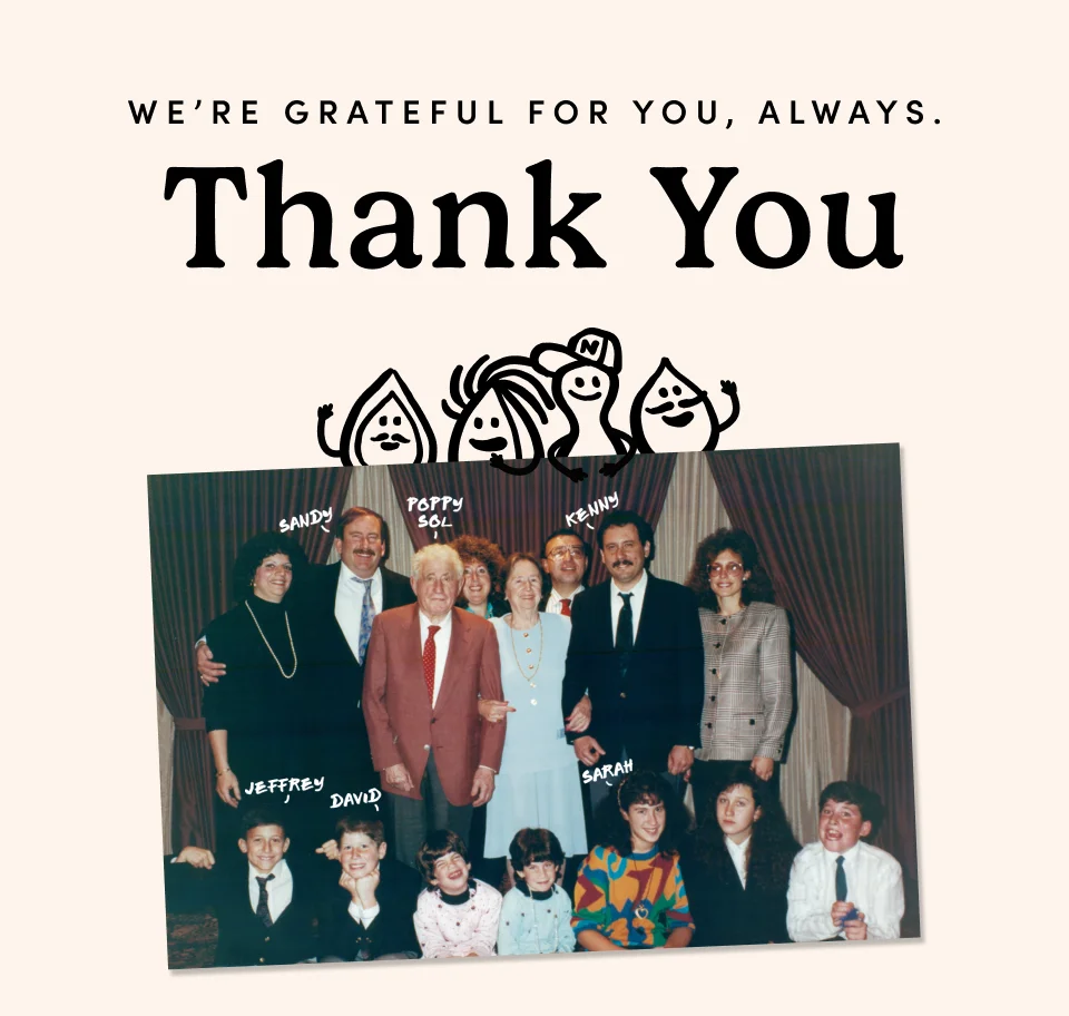 We’re Grateful for You, Always. Thank You