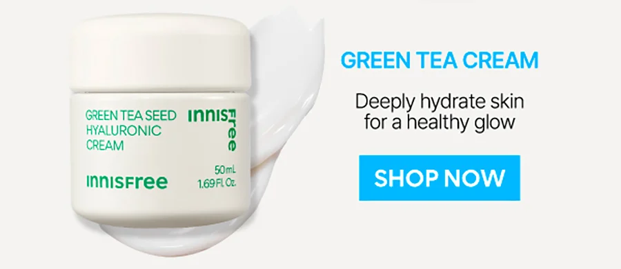 Green Tea Seed Hyaluronic Acid Cream – Face Moisturizer