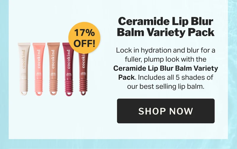 Ceramide Lip Blur Balm Variety Pack