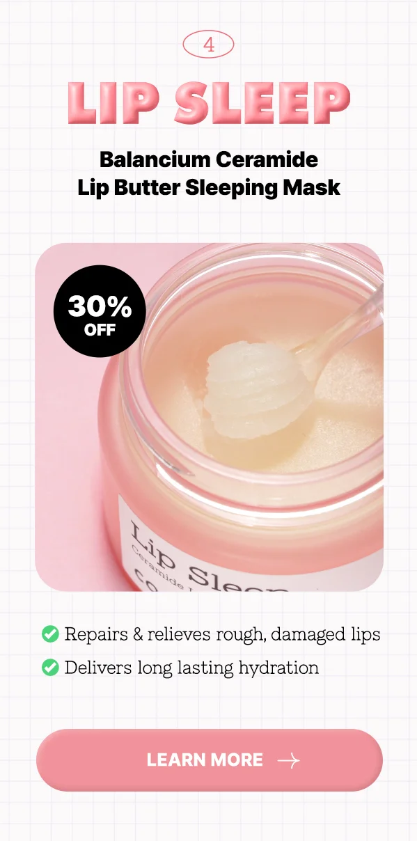 Balancium Ceramide Lip Butter Sleeping Mask