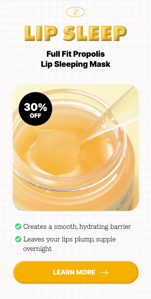 Full Fit Propolis Lip Sleeping Mask