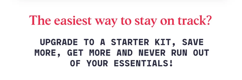 Upgrade to a Starter Kit