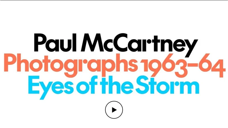 Paul McCartney Photographs 1963-64: Eyes of the Storm at the Brooklyn Museum