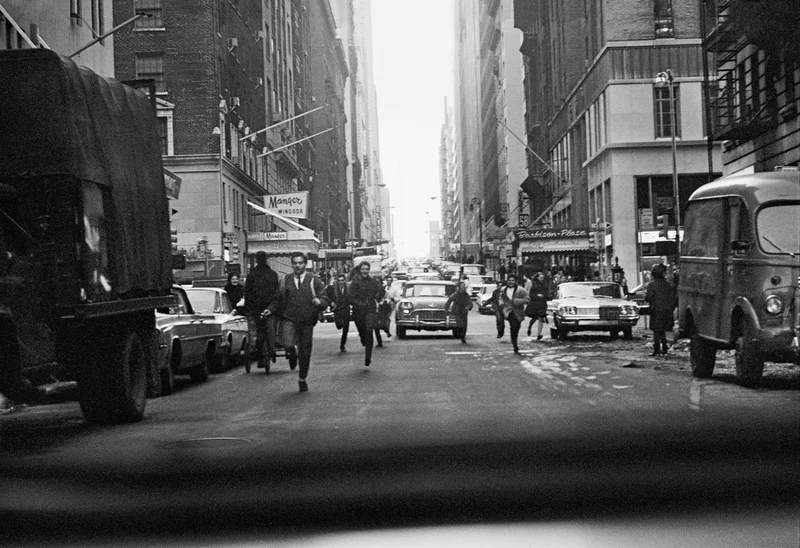 Paul McCartney’s “West 58th Street, crossing 6th Avenue. New York”