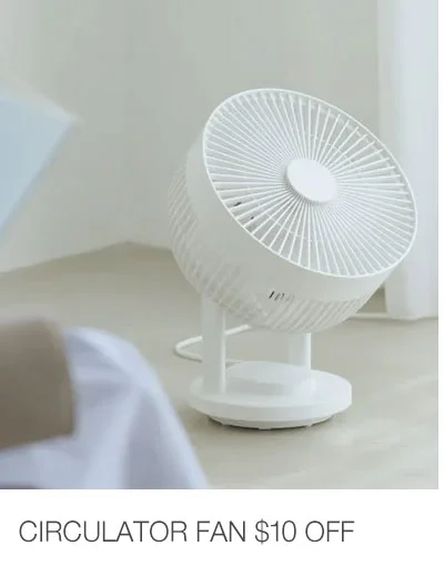 Shop $10 Off Oscillating Circulator Fan