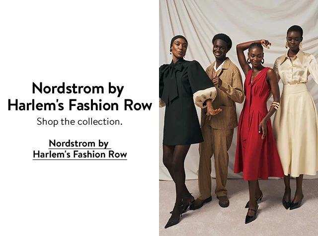 Models wearing fall styles from Nordstrom by Harlem's Fashion Row.
