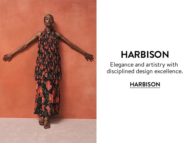 Model wearing HARBISON.