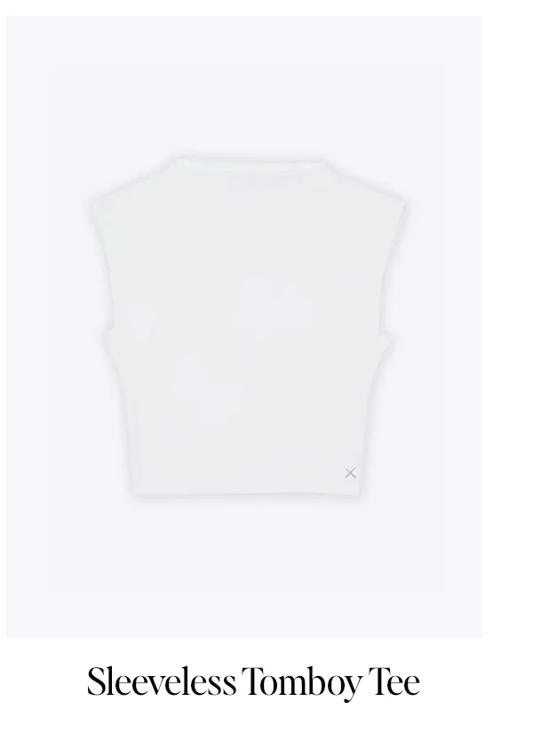 Sleeveless Tomboy Tee