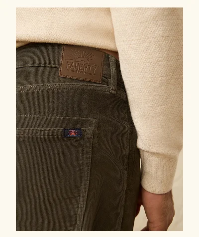 Stretch Terry 5-Pocket Pant