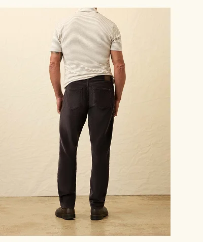 Stretch Terry 5-Pocket Pant