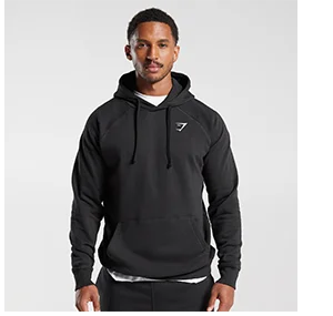 CREST HOODIE - Black