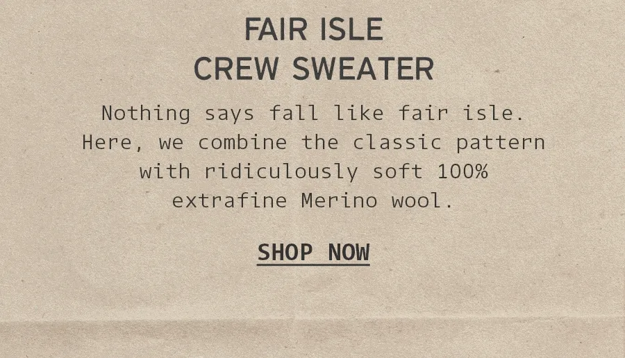 Men's Sweaters