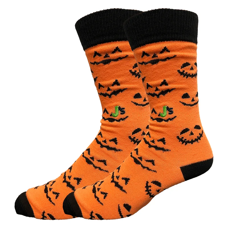 Image of Jack O Lantern Men's Crew Socks