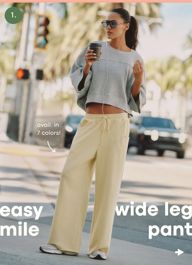 easy mile wide leg pant
