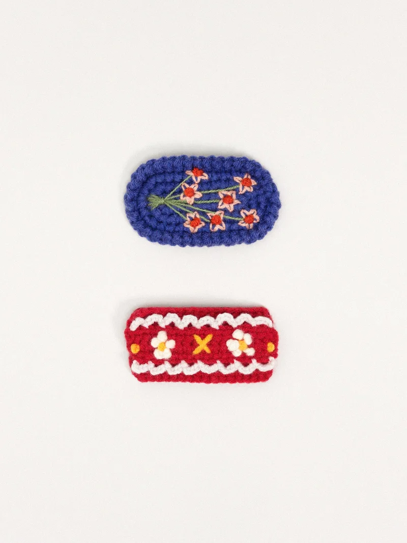 Image of Polly Crochet Hair Clips