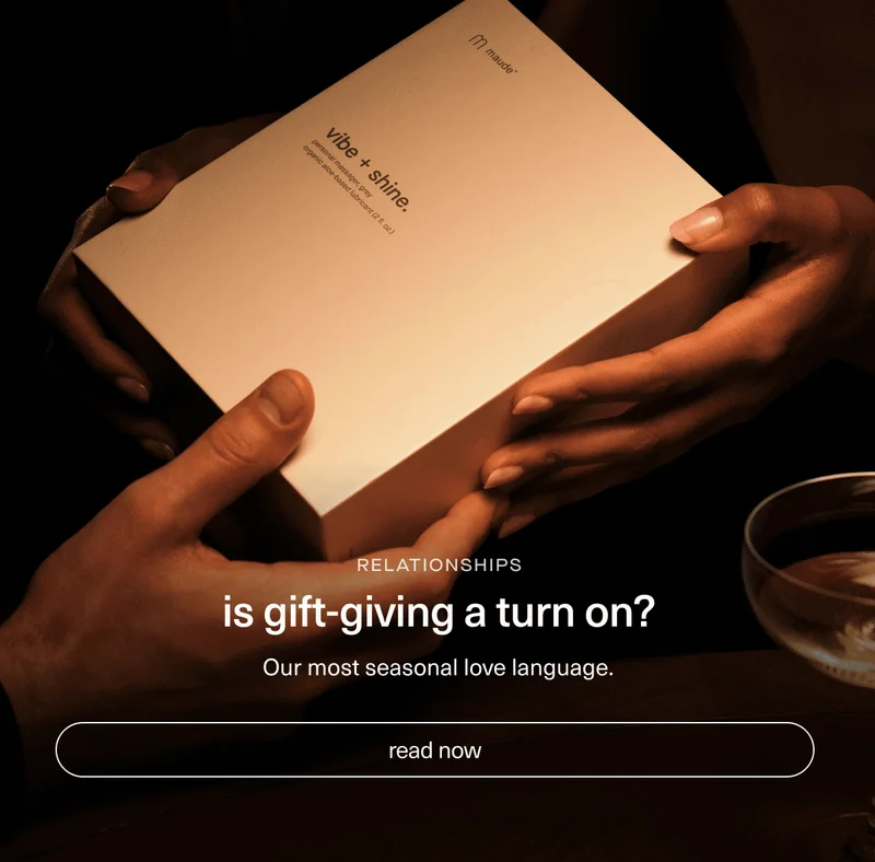 Is gift-giving a turn on?