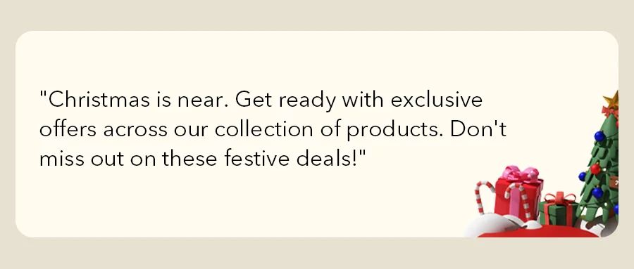 christmas sale