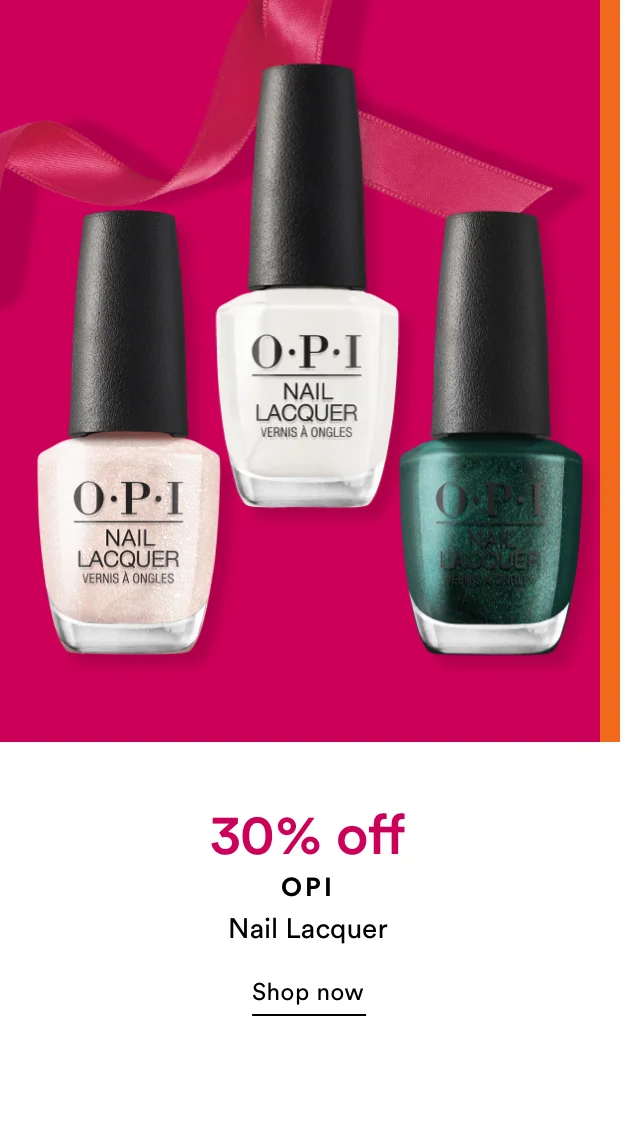 OPI | 30% off | Nail Lacquer | Shop Now