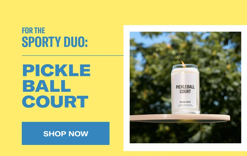 For the Sporty Duo: Pickle Ball Court | Shop Now
