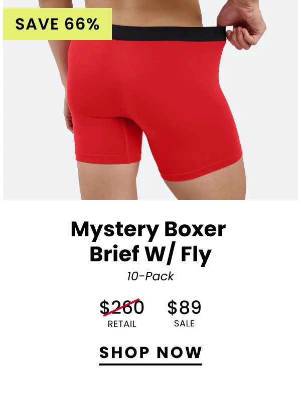 Mystery Boxer Brief w Fly