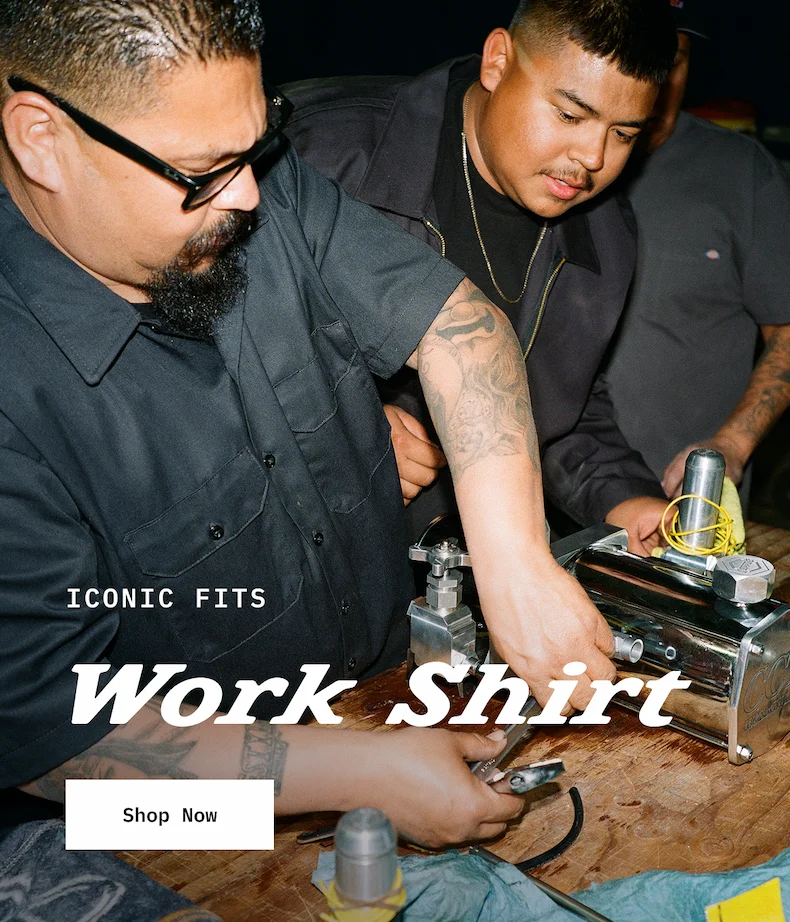 Iconic Work Shirts. Shop All.