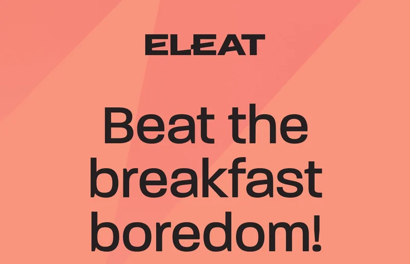 Beat the breakfast boredom!