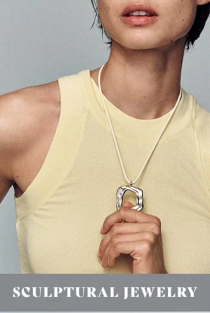 sculptural jewelry