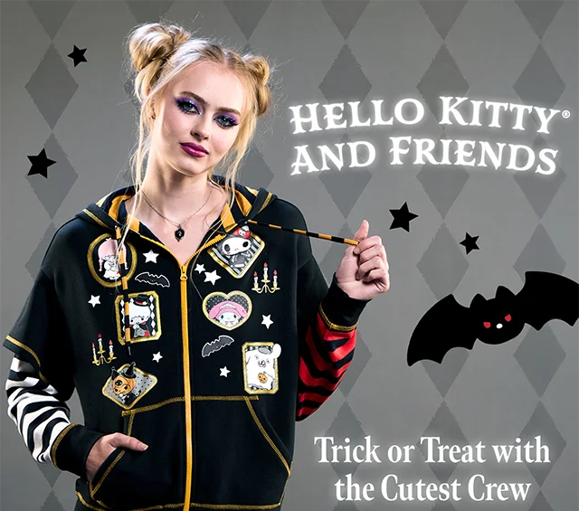 Hello Kitty and Friends. Trick or Treat with the Cutest Crew.
