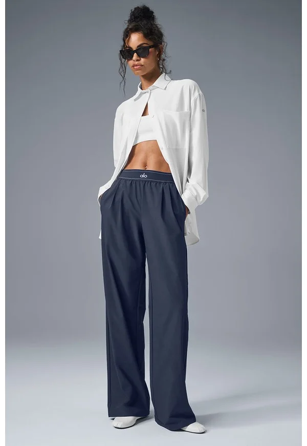 Suit Up Trouser (Long) - Navy - Navy / S / Long 33"