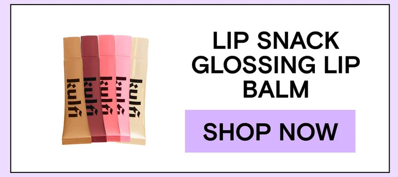Lip snack glossing lip balm