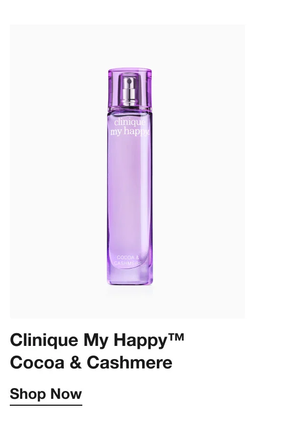 Clinique My Happy™ Cocoa & Cashmere | Shop Now