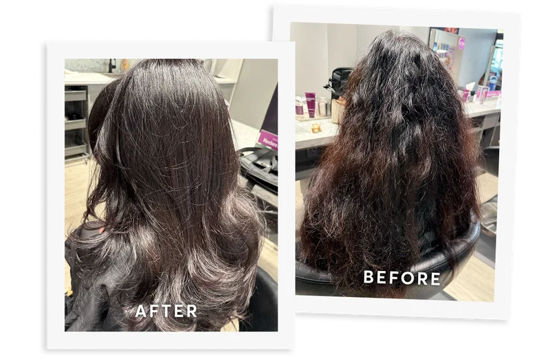 Before & after