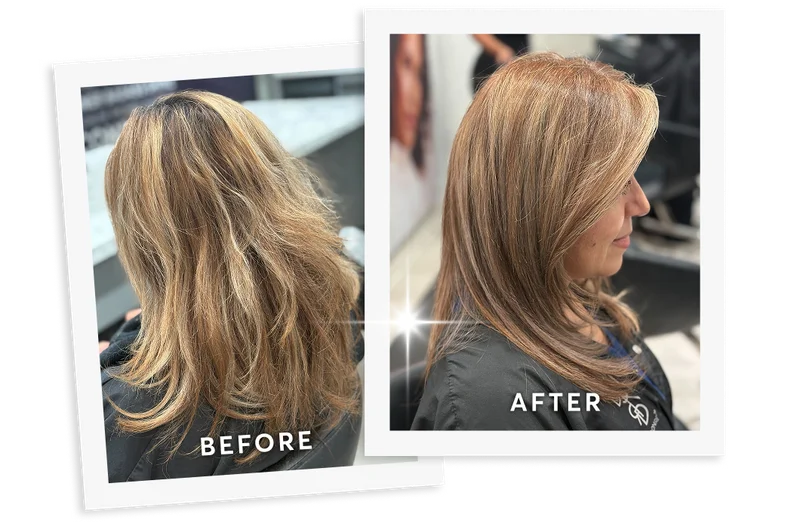 Before & after