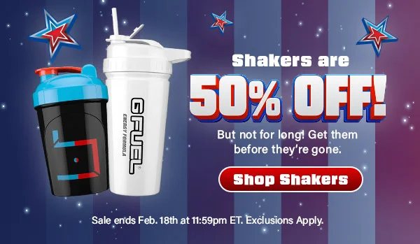 SHOP SHAKERS: 50% OFF!