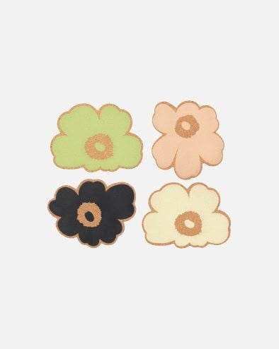 Unikko cork coaster 4 pcs