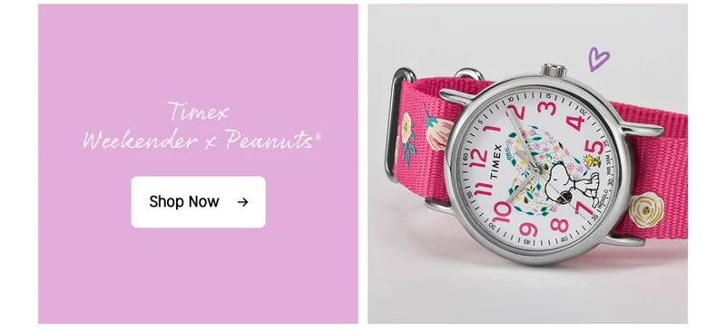Timex Weekender x Peanuts | Shop Now