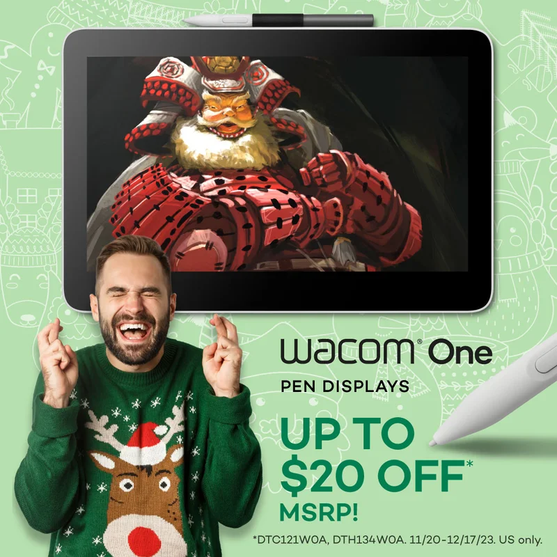 Wacom One displays