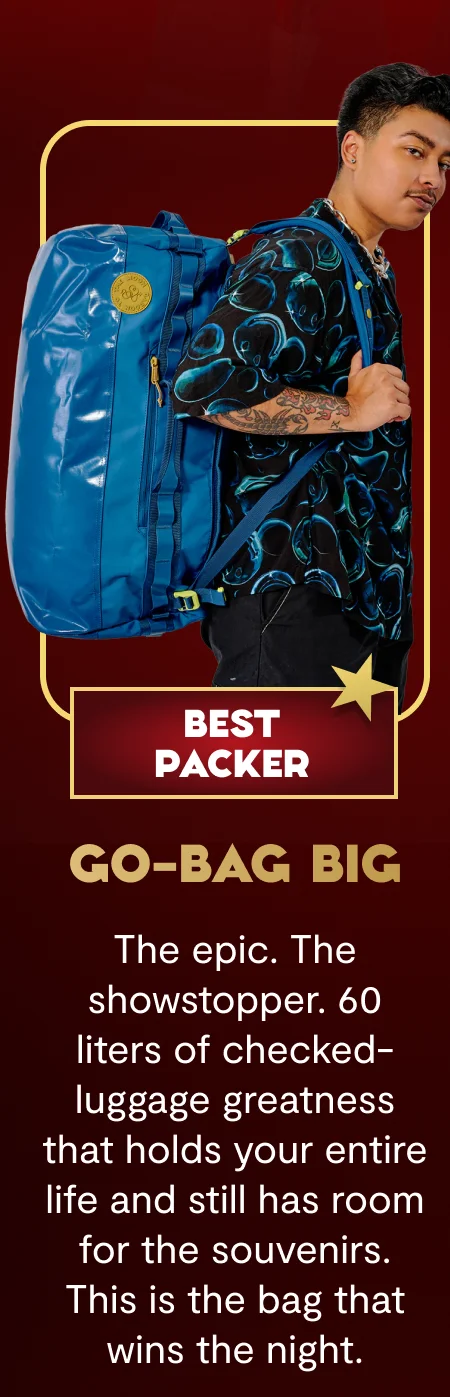 🏆 BEST PACKER Go-Bag Big