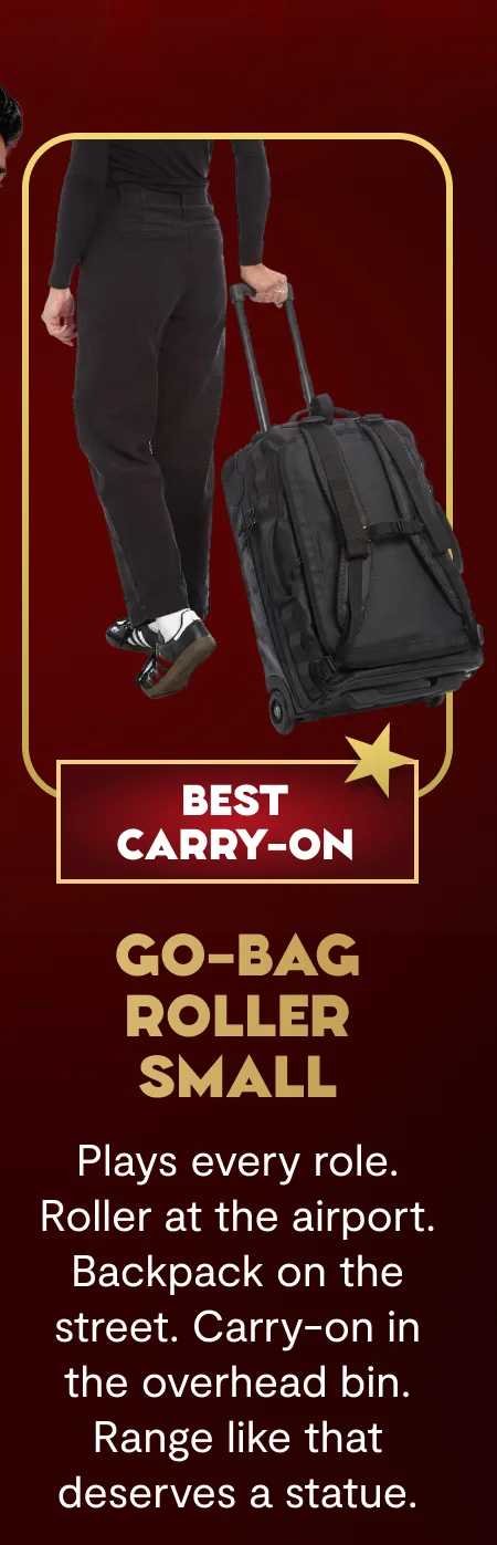 🏆 BEST CARRY-ON Go-Bag Roller Small