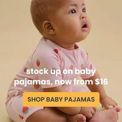 shop baby pajamas