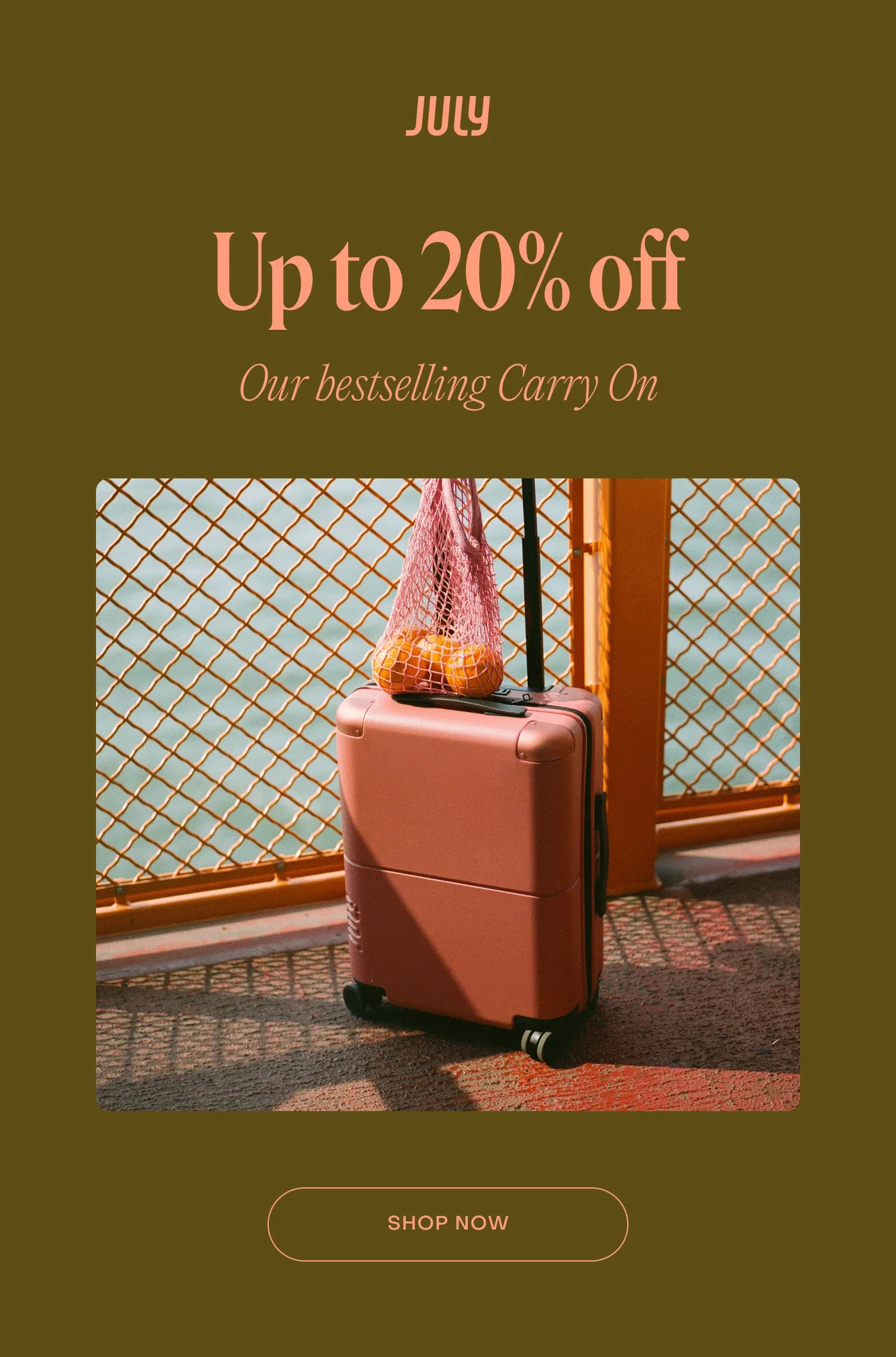 up to 20% off sitewide. The Countdown to Summer Event