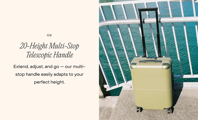 Multi-stop telescopic handle